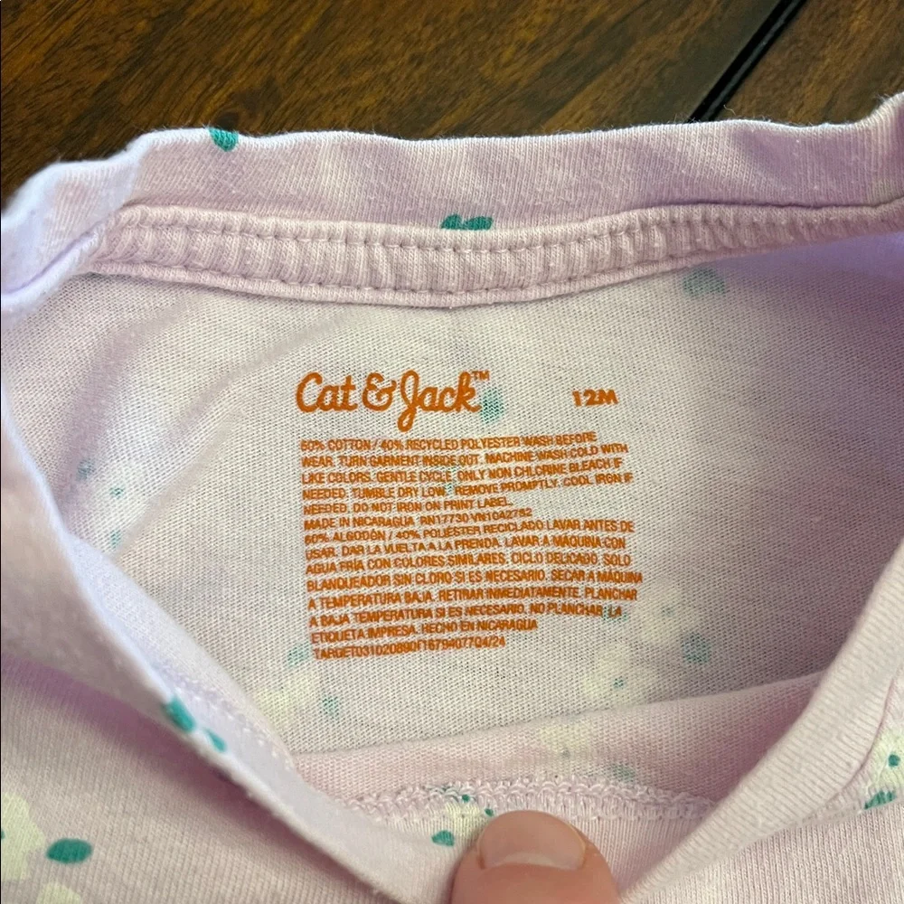 Lot of 3 Girls Tees, Size 12 Months
